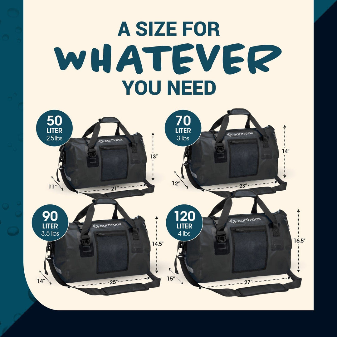 Voyager Waterproof Duffel Bag (50L/70L/90L/120L)