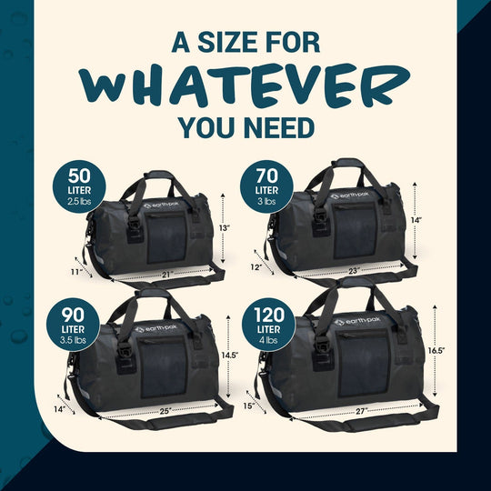 Voyager Waterproof Duffel Bag (50L/70L/90L/120L)