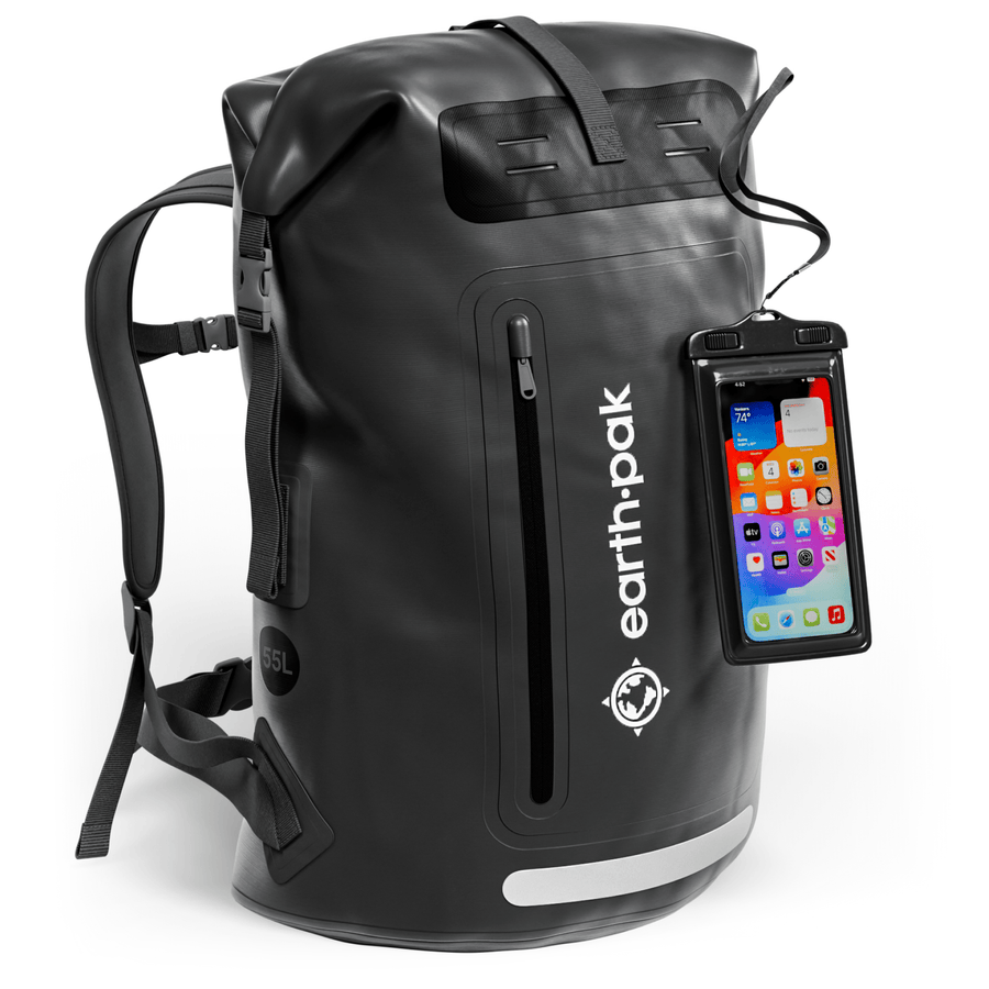 earth pak - Summit 35L/55L/85L Dry Bag Backpack