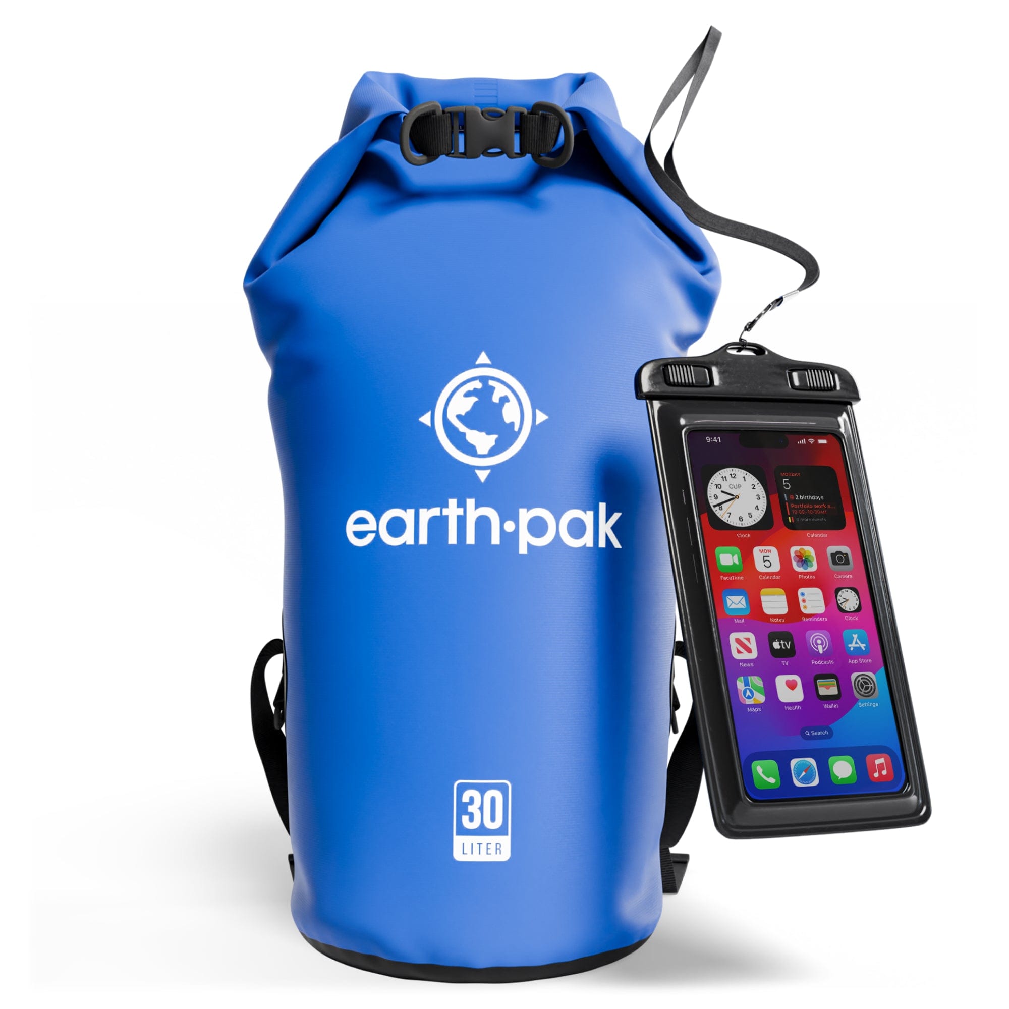 1370　Earth Pak Zippered Dry Bag ブラック　３０㍑ Amazon.com: Earth Pak Waterproof Backpack - Heavy Duty
