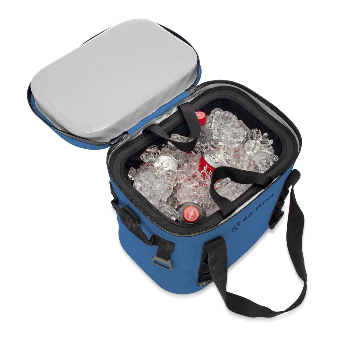 RTIC Outdoors Blue / Grey 20 Cans Insulated Personal Cooler in the