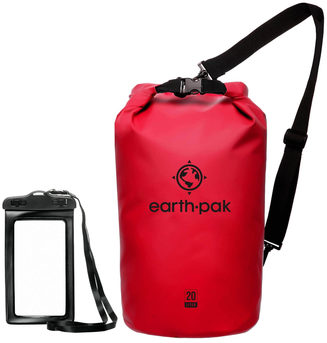 Outdoor Products, 20L Valuables Watertight Dry Bag , Clear, Water Sport Bag
