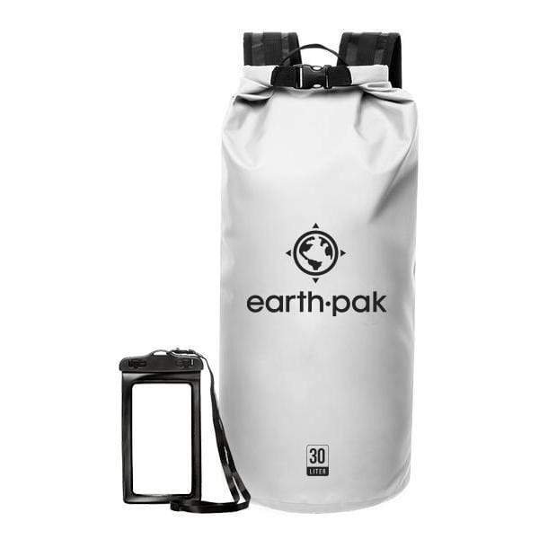 Amazon.com: Earth Pak Waterproof Dry Bag - Roll Top Waterproof Backpack  Sack Keeps Gear Dry for Kayaking, Beach, Rafting, Boating, Hiking, Camping  and Fishing with Waterproof Phone Case : Sports & Outdoors