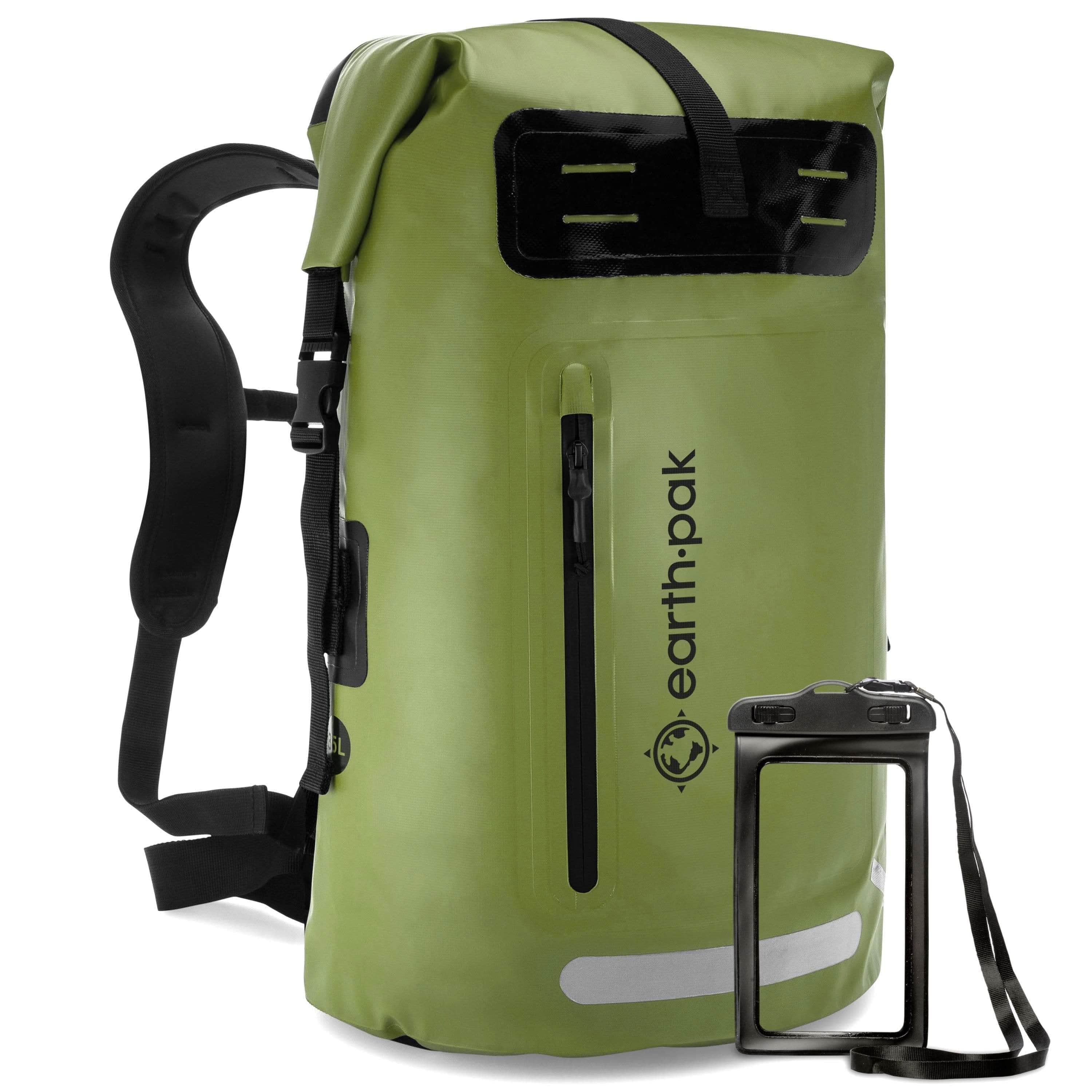 earth pak - Summit 35L/55L/85L Dry Bag Backpack