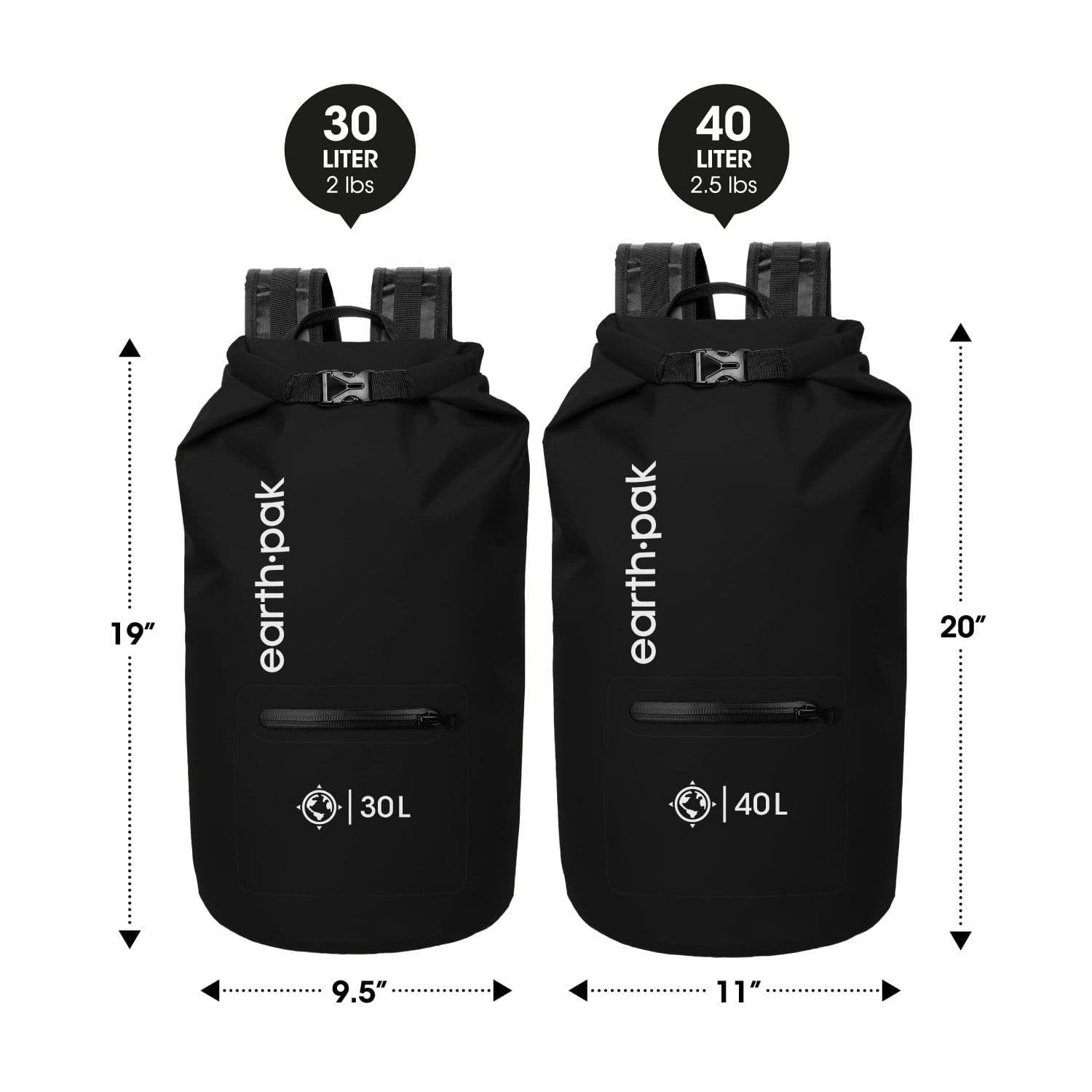 Torrent Dry Bag Backpack (30L/40L)